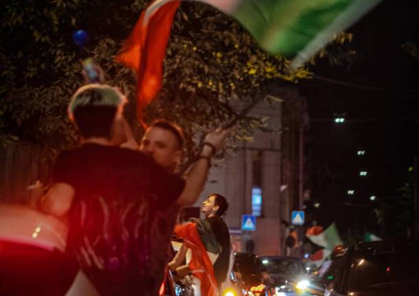 Saronno in festa per la vittoria dell’Italia agli Europei