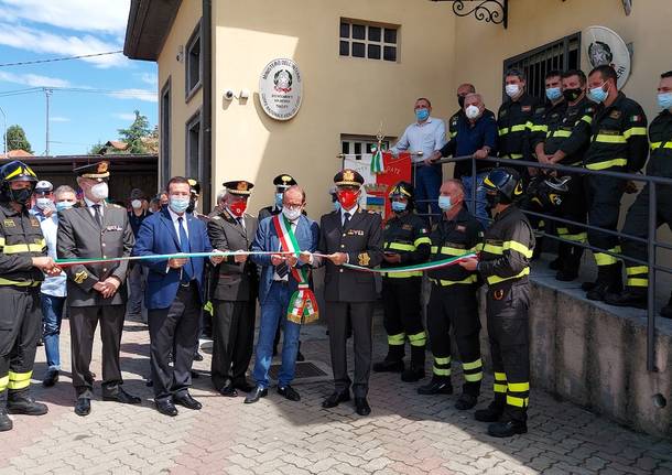 Tradate - Inaugurazione ufficiale per la sede dei Vigili del fuoco