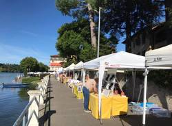 un fiume tra arti e sapori - sesto calende - mercatini lungofiume ticino