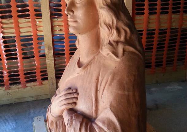 Vergine del Campo dei Fiori, proseguono i lavori di restauro