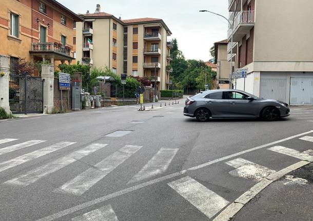 Via Maspero a Varese "liberata"