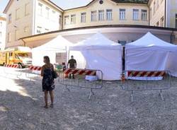 camper vaccinale di Areu a Laveno Mombello