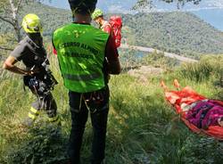 Soccorso Alpino in azione in Forcora