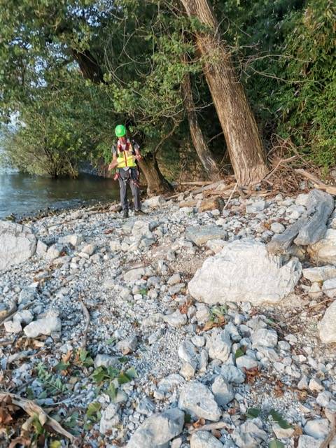 Il salvataggio a Castelveccana