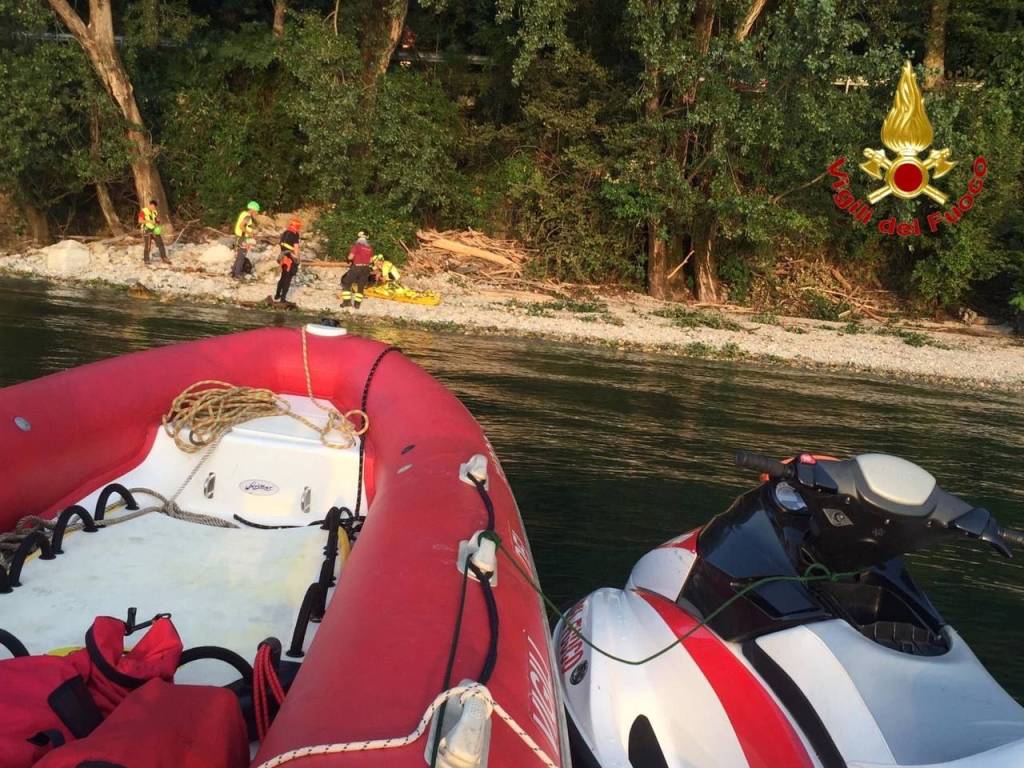 Il salvataggio a Castelveccana