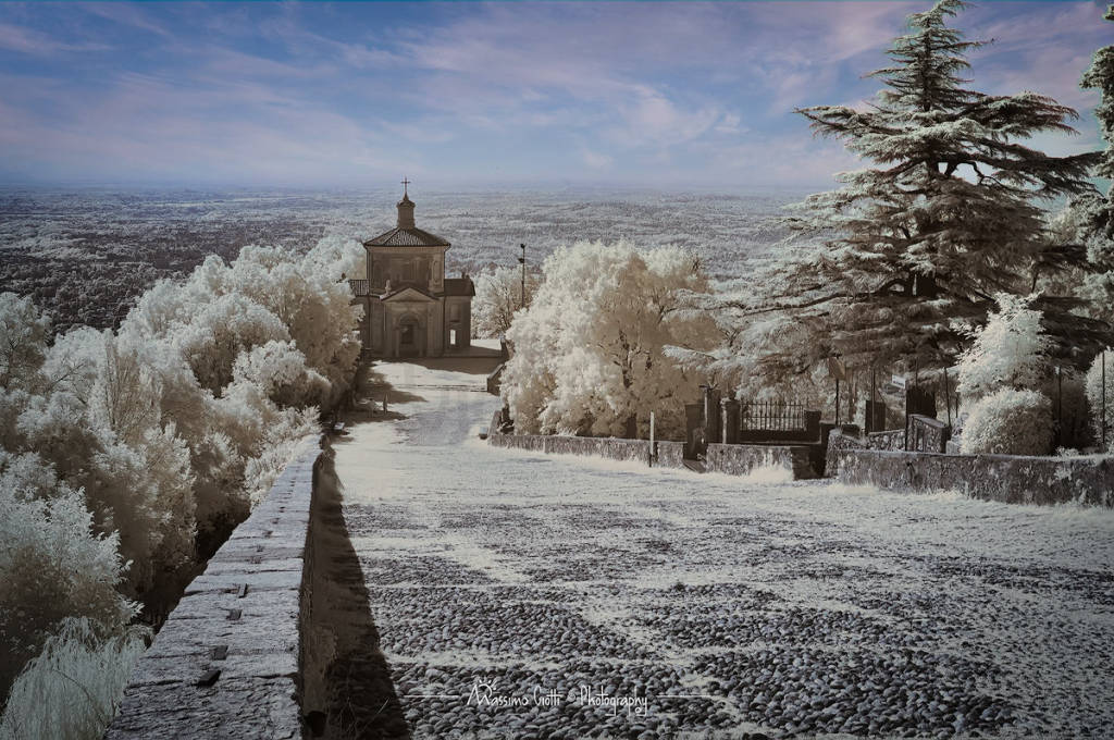Sacro Monte di Varese all\'infrarosso