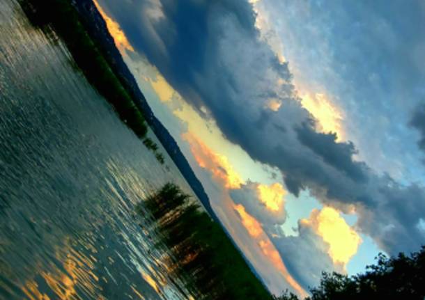 Tramonto a Gavirate