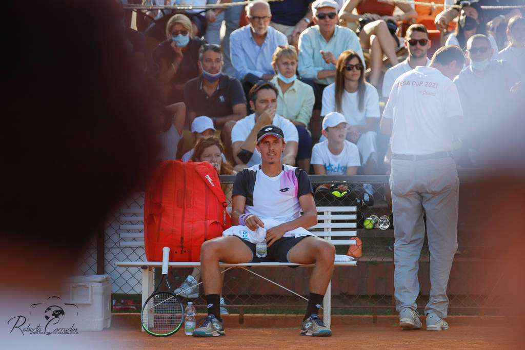 Il francese Martineau vince la 1a Lesa Cup di tennis