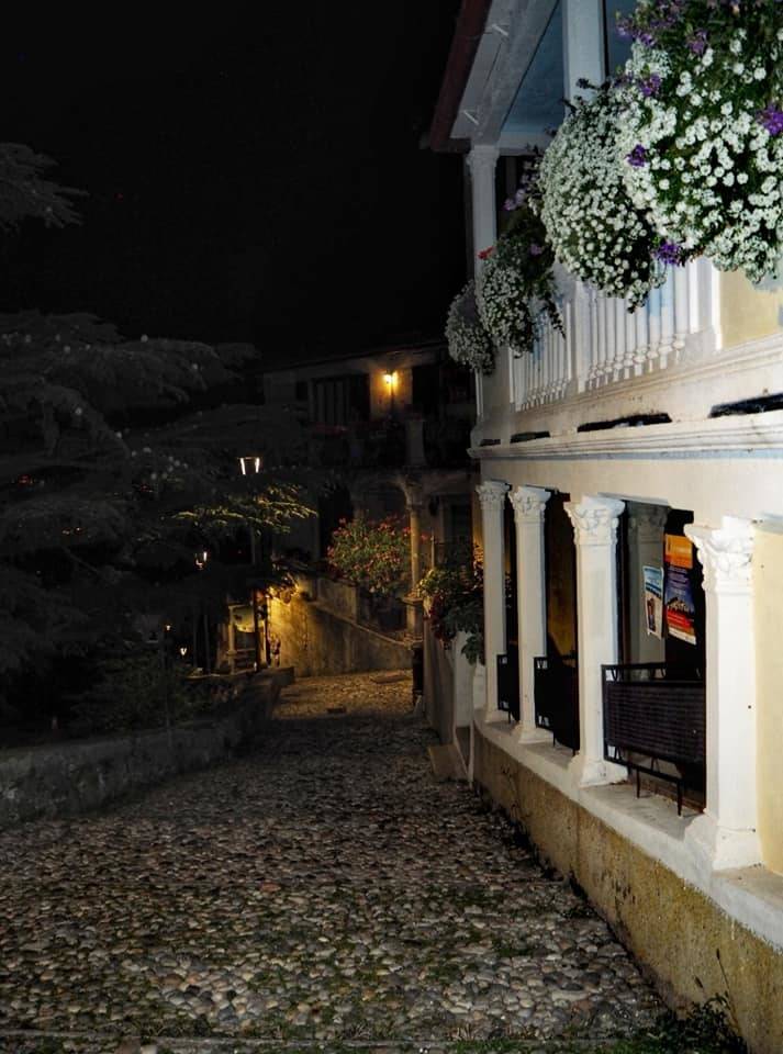 Sacro Monte by night