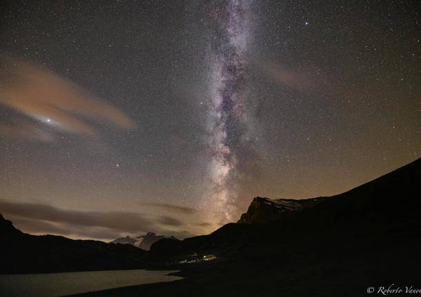 Cielo stellato dal Parco del Gran Paradiso 