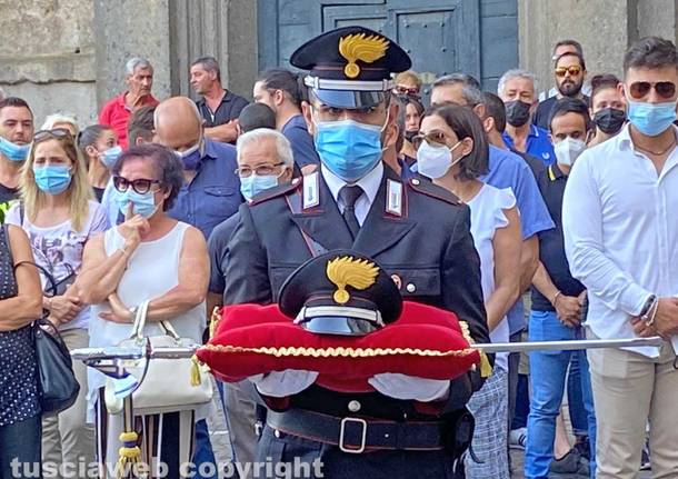 I funerali del carabiniere deceduto in un incidente stradale a Legnano