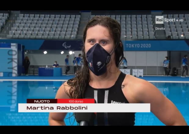 Martina Rabbolini, nuotatrice di Villa Cortese, ancora in finale alle Paralimpiadi