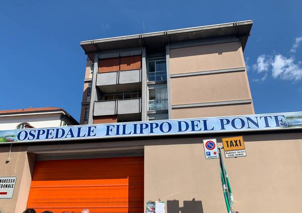 Presidio all'ospedale del Ponte per il parcheggio