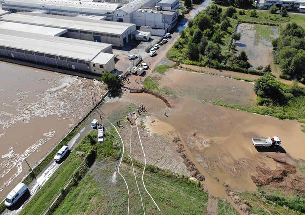 Protezione Civile Canegrate- torrente Lura