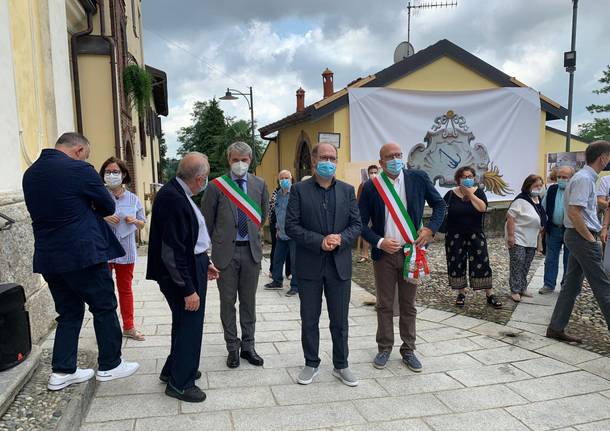 Monsignor Delpini benedice il santuario restaurato dei Santi Fermo e Rustico