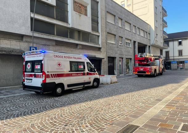 Soccorso a persona Vigili del Fuoco Legnano 