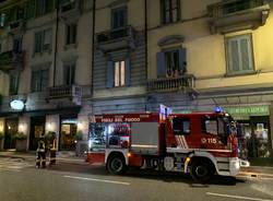 Varese - Incendio via Carcano