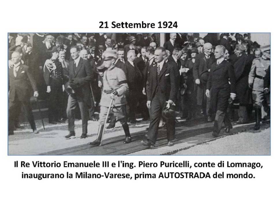 97 anni fa nasceva l'A8 Milano-Varese