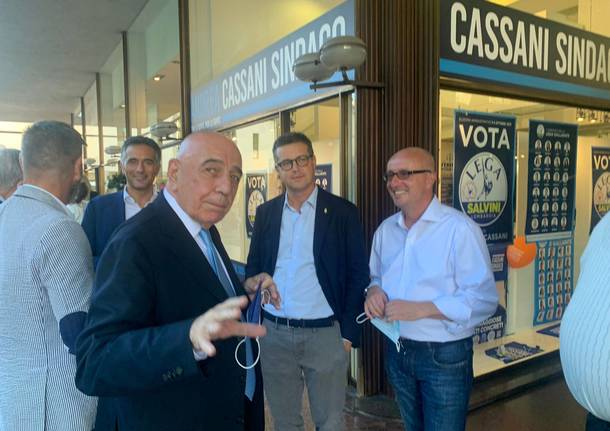 A Gallarate le sorprese di Galliani tra piazza Garibaldi e Parolo