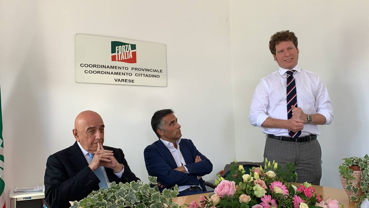 Adriano Galliani a Varese per Matteo Bianchi