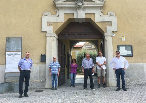 La nuova Piazza IV Novembre ad Albizzate