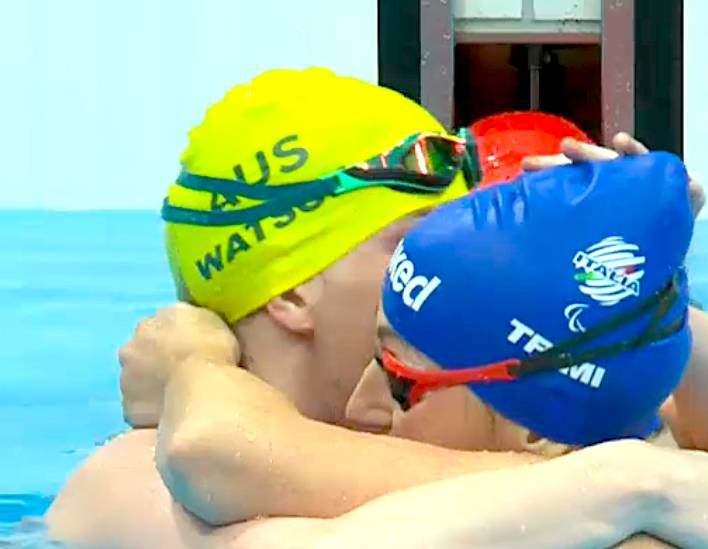 arjola trimi nuoto paralimpico polha paralimpiadi