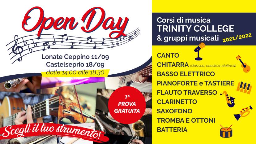 OPEN DAY - LA VERDI MUSICA ARTE & SPETTACOLO A.P.S
