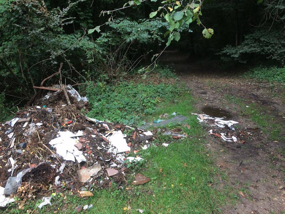 Ancora scarichi abusivi di materiale edile tra Monvalle e Leggiuno
