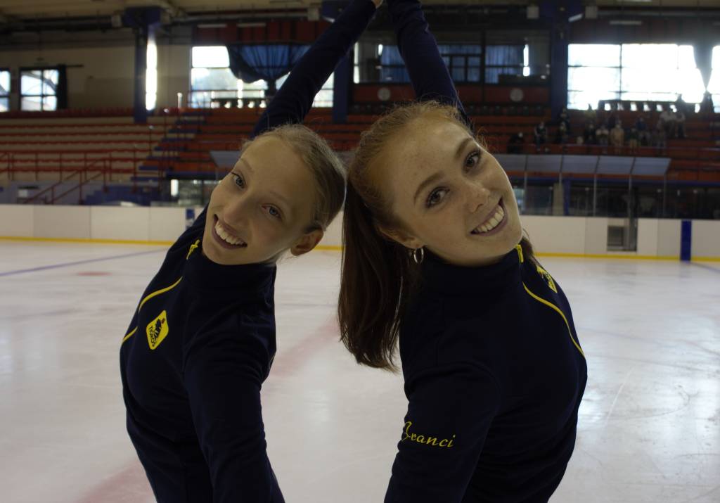 Tigros pattina con la Varese Ghiaccio