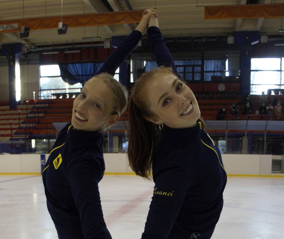 Tigros pattina con la Varese Ghiaccio