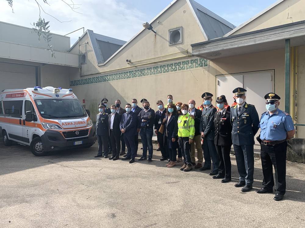 La presentazione della nuova sede di Sos Malnate