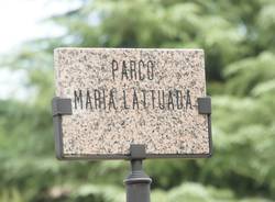 Cerimonia di intitolazione del parco pubblico di via Martin Luther King a Maria Lattuada