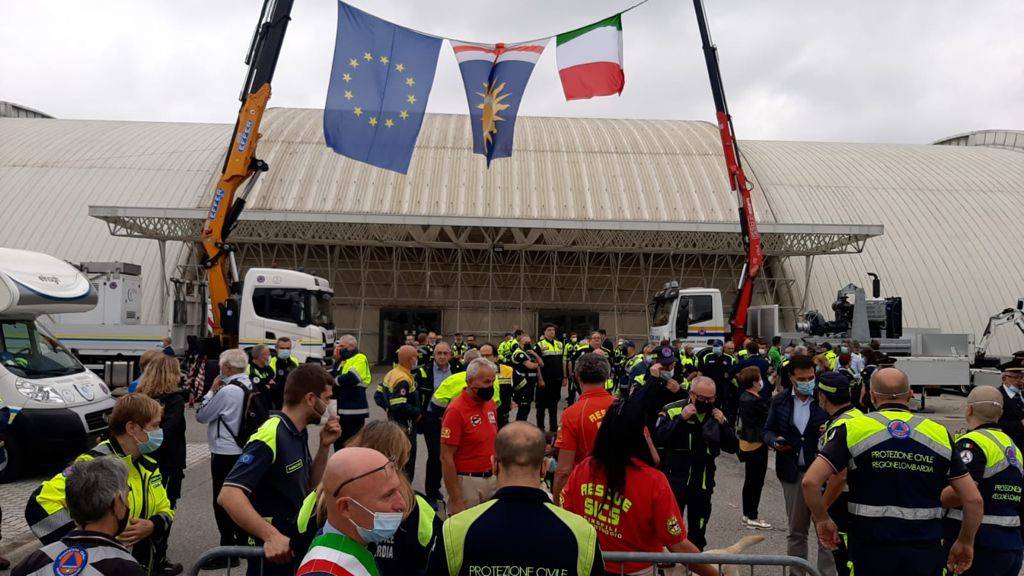 Cerimonia di ringraziamento per i volontari di Protezione Civile della Città Metropolitana