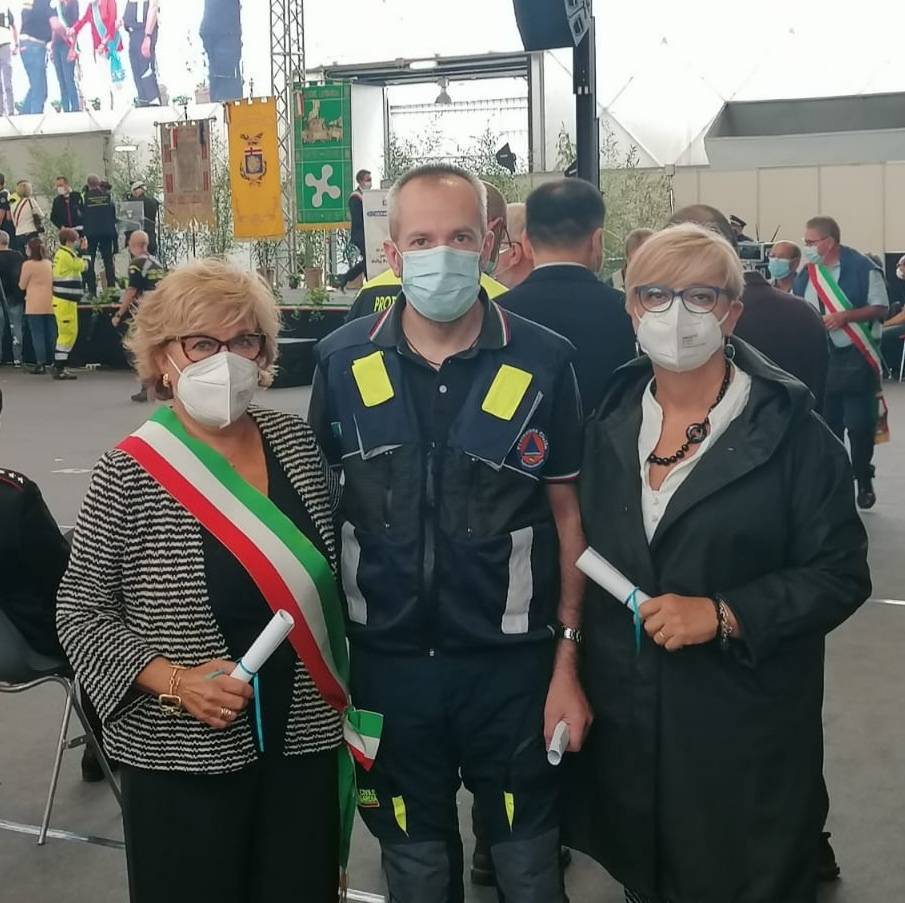 Cerimonia di ringraziamento per i volontari di Protezione Civile della Città Metropolitana