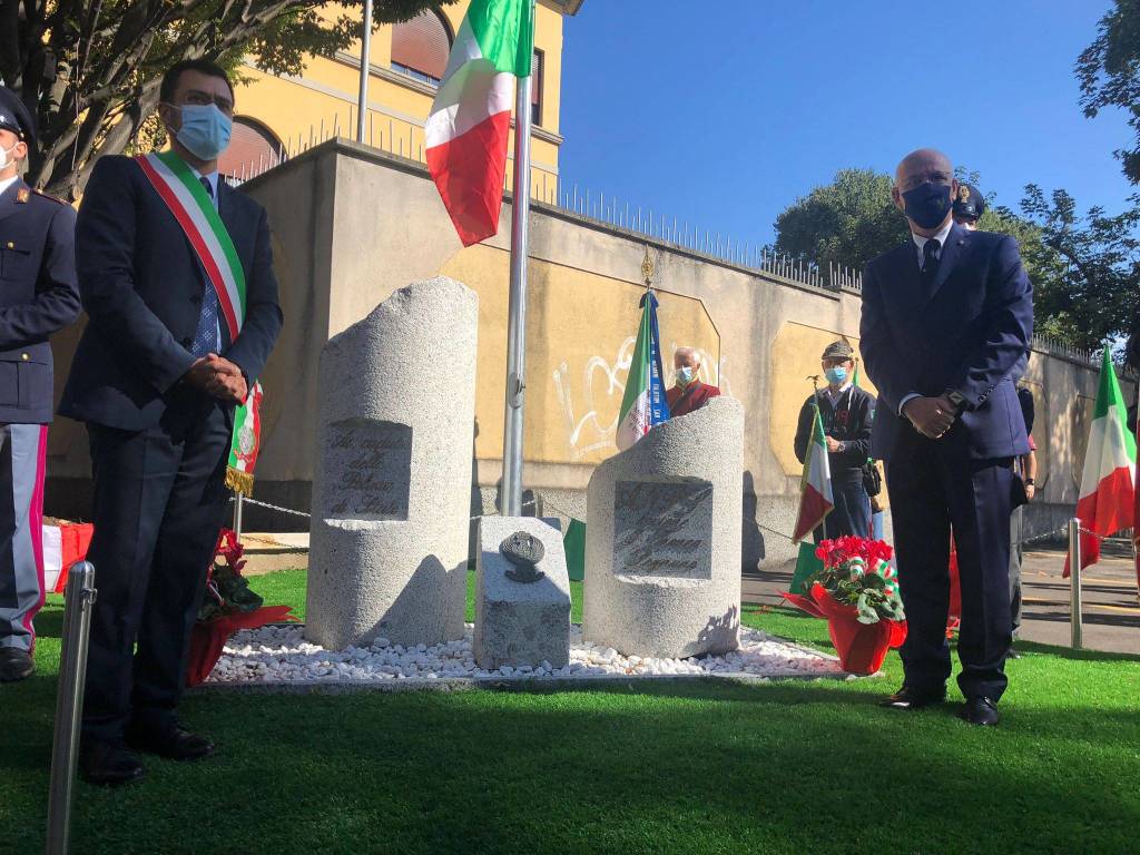 Cerimonia inaugurazione monumento ai caduti 