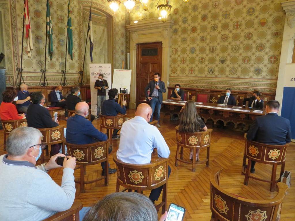 Coppa Bernocchi a Legnano  - la presentazione in Sala Stemmi