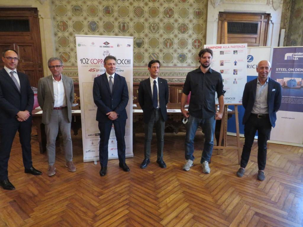 Coppa Bernocchi a Legnano  - la presentazione in Sala Stemmi