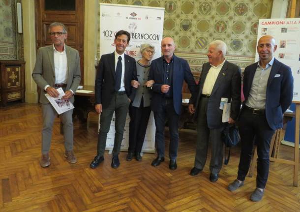 Coppa Bernocchi a Legnano  - la presentazione in Sala Stemmi