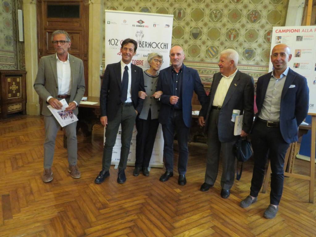 Coppa Bernocchi a Legnano  - la presentazione in Sala Stemmi