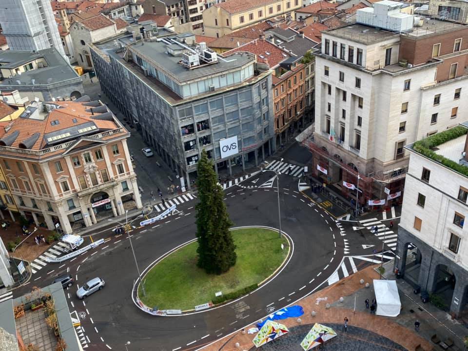 Dentro la Torre Civica di Varese