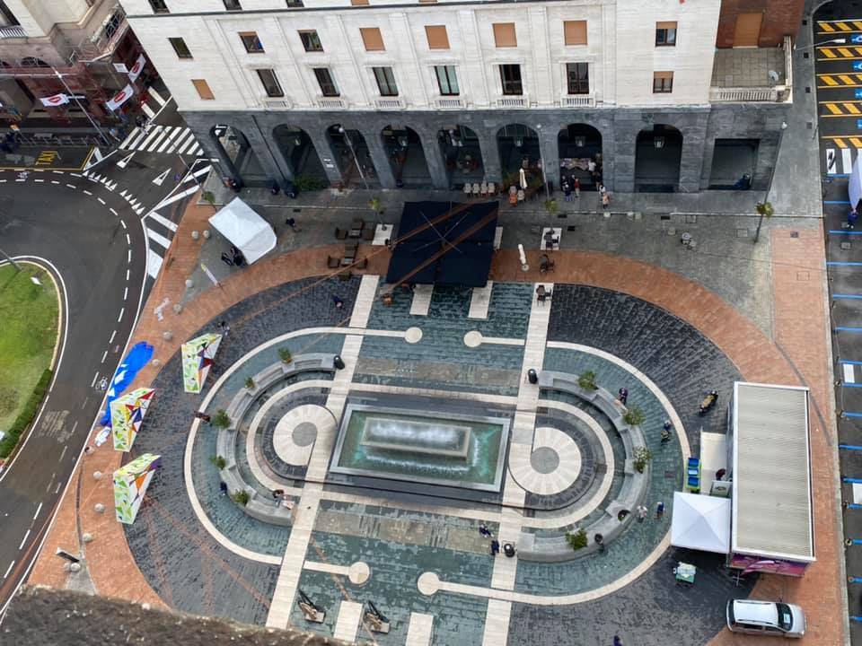 Dentro la Torre Civica di Varese