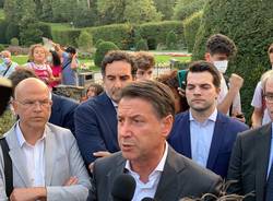 Giuseppe Conte ai giardini Estensi 