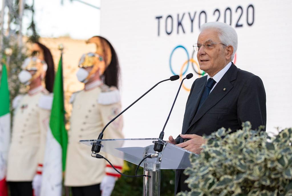 Gli atleti campioni a Tokio al Quirinale da Mattarella