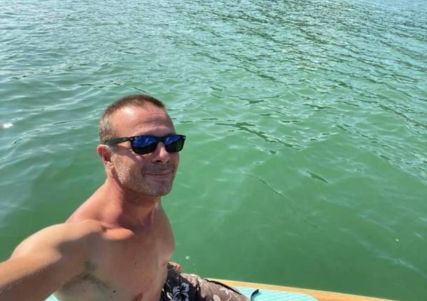 Henrique Meili ed il Suo stand-up paddle