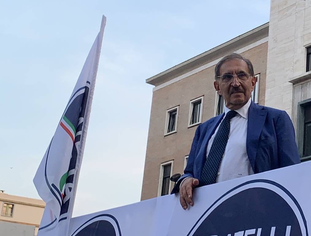 Ignazio La Russa e Daniela Santanchè a Varese 