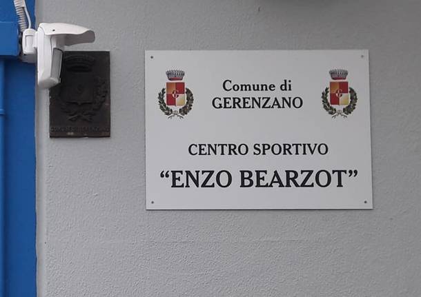 Il Centro sportivo di Gerenzano intitolato a Enzo Bearzot