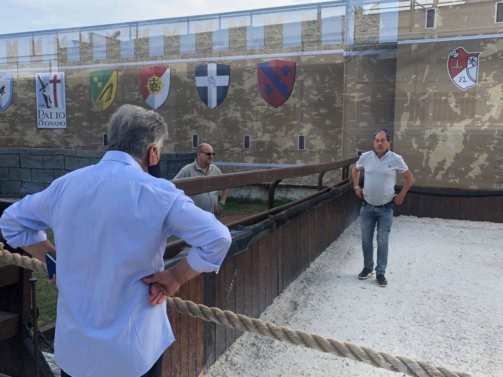 Il Gruppo Canapo al Campo del Palio