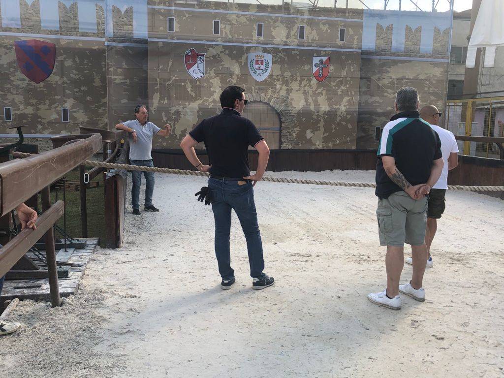 Il Gruppo Canapo al Campo del Palio