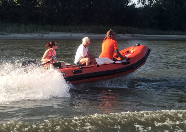 In gommone da Ascona a Venezia