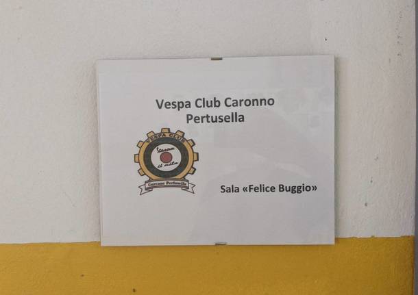 Inaugurata la nuova sede del Vespa Club di Caronno Pertusella
